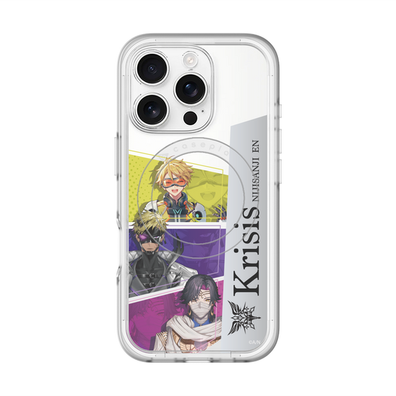 スリムプロテクションプレミアムケース with MagSafe［ NIJISANJI EN - Krisis - 集合 ］
