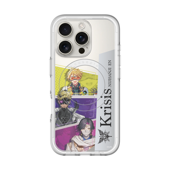 スリムプロテクションプレミアムケース with MagSafe［ NIJISANJI EN - Krisis - 集合 ］