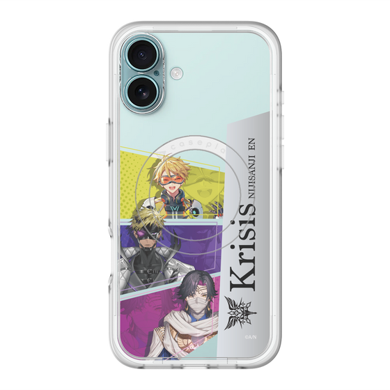 スリムプロテクションプレミアムケース with MagSafe［ NIJISANJI EN - Krisis - 集合 ］