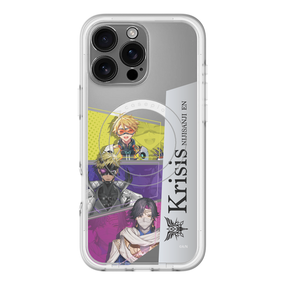 スリムプロテクションプレミアムケース with MagSafe［ NIJISANJI EN - Krisis - 集合 ］