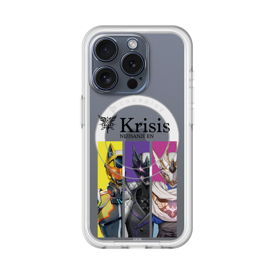 スリムプロテクションプレミアムケース with MagSafe［ NIJISANJI EN - Krisis - カットイン ］