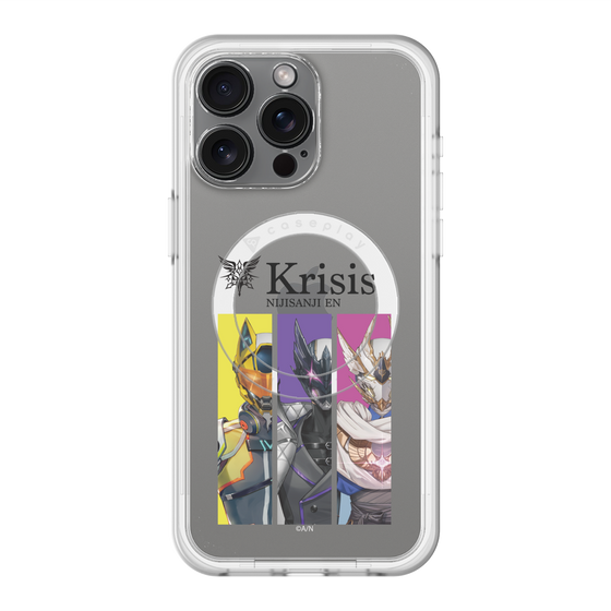 スリムプロテクションプレミアムケース with MagSafe［ NIJISANJI EN - Krisis - カットイン ］