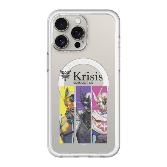 スリムプロテクションプレミアムケース with MagSafe［ NIJISANJI EN - Krisis - カットイン ］