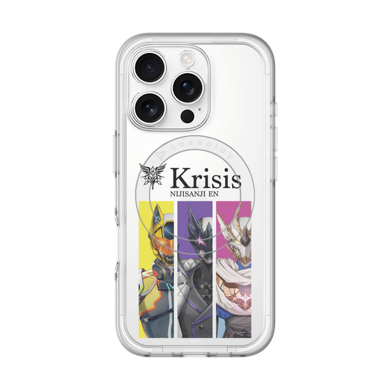スリムプロテクションプレミアムケース with MagSafe［ NIJISANJI EN - Krisis - カットイン ］