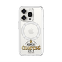 スリムプロテクションプレミアムケース with MagSafe［ 福岡ソフトバンクホークス - NIPPON CHAMPIONS 2025 ロゴ - クリア ］