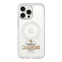 スリムプロテクションプレミアムケース with MagSafe［ 福岡ソフトバンクホークス - NIPPON CHAMPIONS 2025 ロゴ - クリア ］
