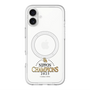 スリムプロテクションプレミアムケース with MagSafe［ 福岡ソフトバンクホークス - NIPPON CHAMPIONS 2025 ロゴ - クリア ］