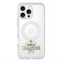 スリムプロテクションプレミアムケース with MagSafe［ 福岡ソフトバンクホークス - NIPPON CHAMPIONS 2025 ロゴ - クリア ］