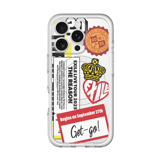 スリムプロテクションプレミアムケース with MagSafe［ EXILE LIVE TOUR 2025 "THE REASON" - ステッカー ］