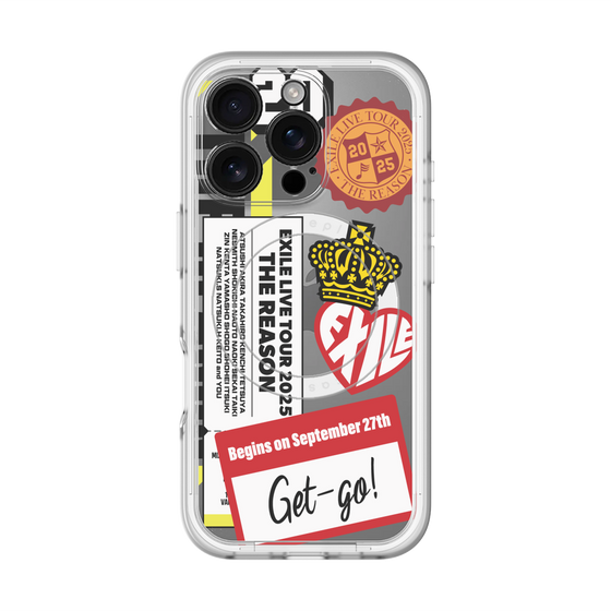 スリムプロテクションプレミアムケース with MagSafe［ EXILE LIVE TOUR 2025 "THE REASON" - ステッカー ］