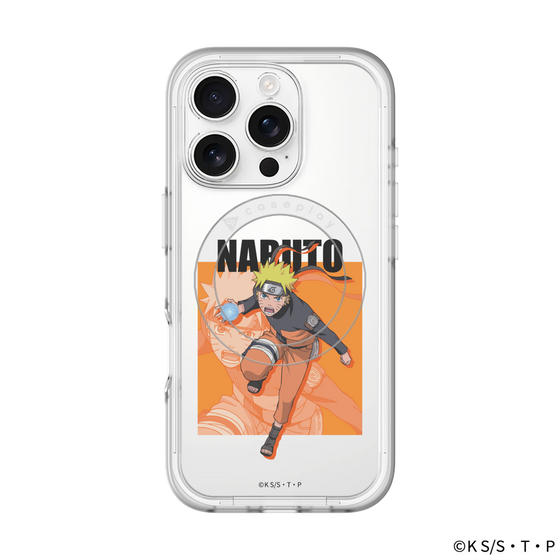 スリムプロテクションプレミアムケース with MagSafe［ NARUTO-ナルト- 疾風伝 - うずまきナルト ］