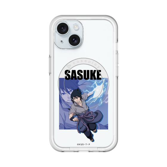 スリムプロテクションプレミアムケース with MagSafe［ NARUTO -ナルト- 疾風伝 - うちはサスケ ］