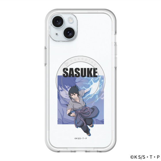 スリムプロテクションプレミアムケース with MagSafe［ NARUTO-ナルト- 疾風伝 - うちはサスケ ］