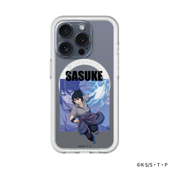 スリムプロテクションプレミアムケース with MagSafe［ NARUTO -ナルト- 疾風伝 - うちはサスケ ］