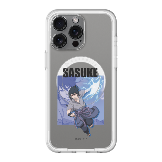 スリムプロテクションプレミアムケース with MagSafe［ NARUTO -ナルト- 疾風伝 - うちはサスケ ］