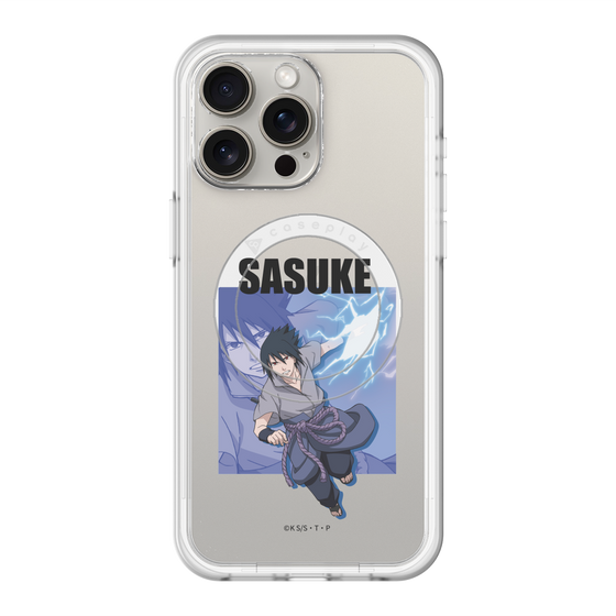 スリムプロテクションプレミアムケース with MagSafe［ NARUTO -ナルト- 疾風伝 - うちはサスケ ］