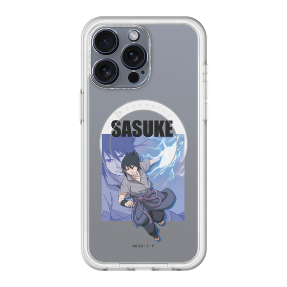 スリムプロテクションプレミアムケース with MagSafe［ NARUTO -ナルト- 疾風伝 - うちはサスケ ］