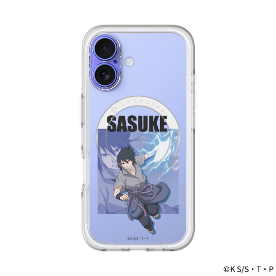 スリムプロテクションプレミアムケース with MagSafe［ NARUTO -ナルト- 疾風伝 - うちはサスケ ］