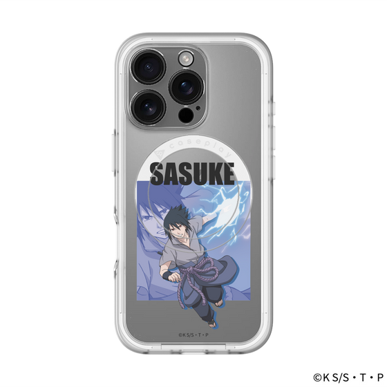 スリムプロテクションプレミアムケース with MagSafe［ NARUTO -ナルト- 疾風伝 - うちはサスケ ］