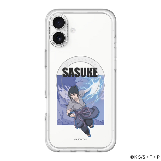 スリムプロテクションプレミアムケース with MagSafe［ NARUTO-ナルト- 疾風伝 - うちはサスケ ］