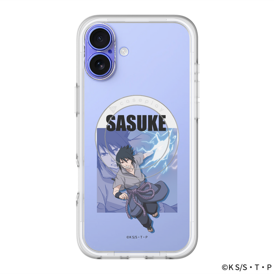 スリムプロテクションプレミアムケース with MagSafe［ NARUTO -ナルト- 疾風伝 - うちはサスケ ］