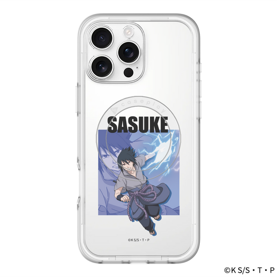 スリムプロテクションプレミアムケース with MagSafe［ NARUTO-ナルト- 疾風伝 - うちはサスケ ］