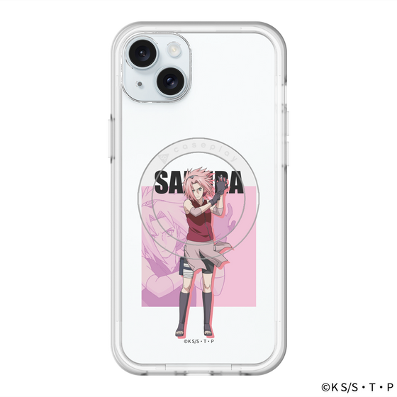 スリムプロテクションプレミアムケース with MagSafe［ NARUTO-ナルト- 疾風伝 - 春野サクラ ］