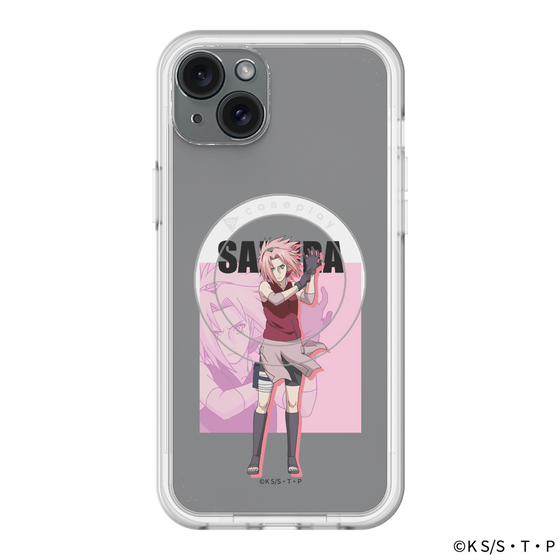 スリムプロテクションプレミアムケース with MagSafe［ NARUTO -ナルト- 疾風伝 - 春野サクラ ］