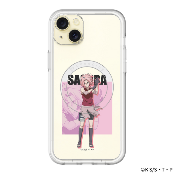 スリムプロテクションプレミアムケース with MagSafe［ NARUTO -ナルト- 疾風伝 - 春野サクラ ］