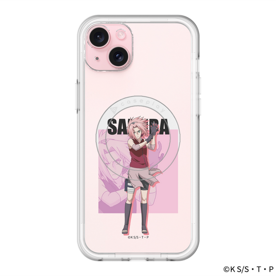 スリムプロテクションプレミアムケース with MagSafe［ NARUTO -ナルト- 疾風伝 - 春野サクラ ］