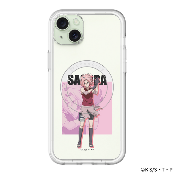 スリムプロテクションプレミアムケース with MagSafe［ NARUTO -ナルト- 疾風伝 - 春野サクラ ］