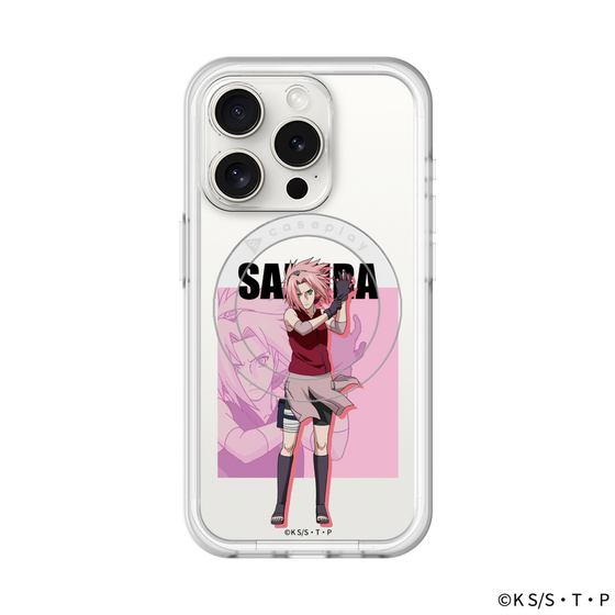 スリムプロテクションプレミアムケース with MagSafe［ NARUTO-ナルト- 疾風伝 - 春野サクラ ］