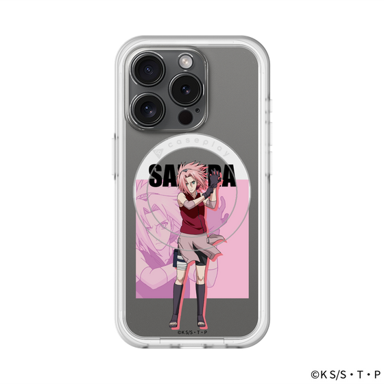 スリムプロテクションプレミアムケース with MagSafe［ NARUTO -ナルト- 疾風伝 - 春野サクラ ］