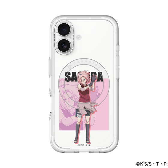 スリムプロテクションプレミアムケース with MagSafe［ NARUTO-ナルト- 疾風伝 - 春野サクラ ］