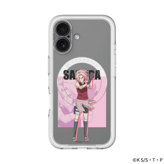 スリムプロテクションプレミアムケース with MagSafe［ NARUTO -ナルト- 疾風伝 - 春野サクラ ］