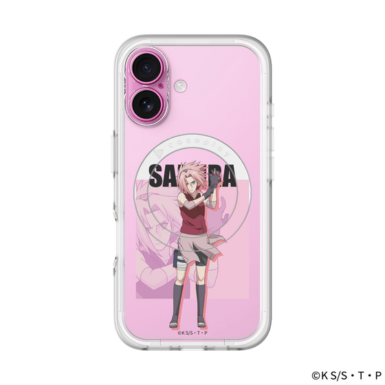 スリムプロテクションプレミアムケース with MagSafe［ NARUTO -ナルト- 疾風伝 - 春野サクラ ］