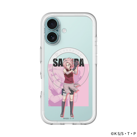 スリムプロテクションプレミアムケース with MagSafe［ NARUTO -ナルト- 疾風伝 - 春野サクラ ］