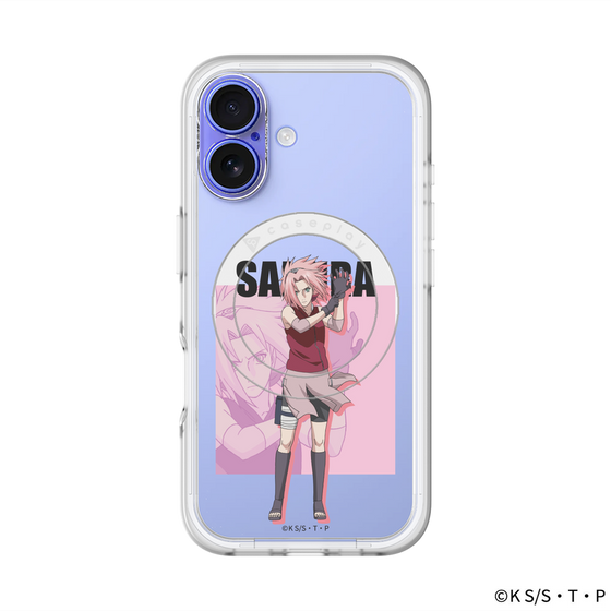 スリムプロテクションプレミアムケース with MagSafe［ NARUTO -ナルト- 疾風伝 - 春野サクラ ］