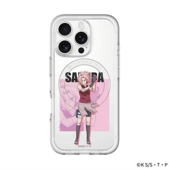 スリムプロテクションプレミアムケース with MagSafe［ NARUTO-ナルト- 疾風伝 - 春野サクラ ］