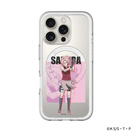 スリムプロテクションプレミアムケース with MagSafe［ NARUTO -ナルト- 疾風伝 - 春野サクラ ］