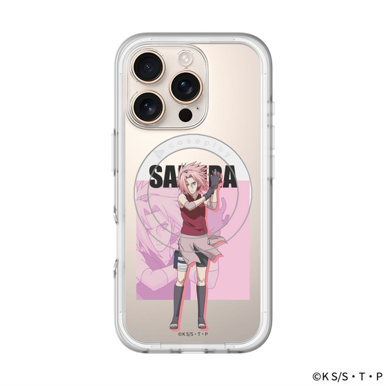 スリムプロテクションプレミアムケース with MagSafe［ NARUTO -ナルト- 疾風伝 - 春野サクラ ］