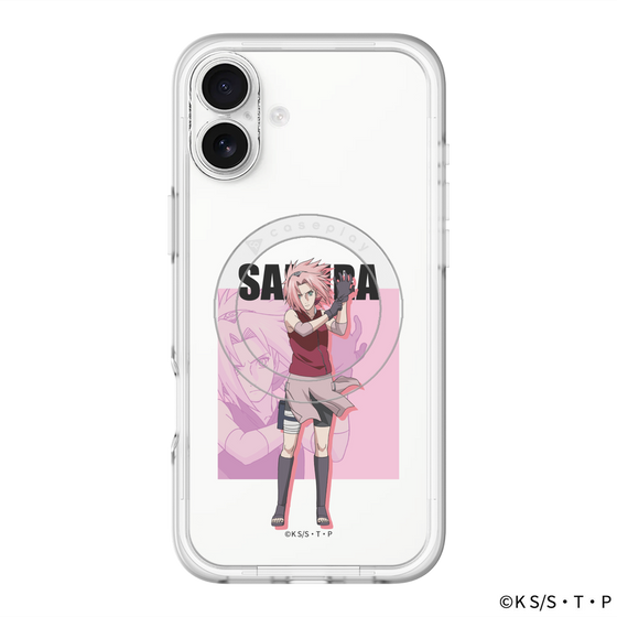 スリムプロテクションプレミアムケース with MagSafe［ NARUTO-ナルト- 疾風伝 - 春野サクラ ］