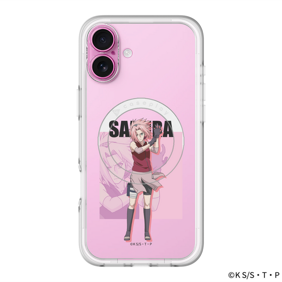 スリムプロテクションプレミアムケース with MagSafe［ NARUTO -ナルト- 疾風伝 - 春野サクラ ］