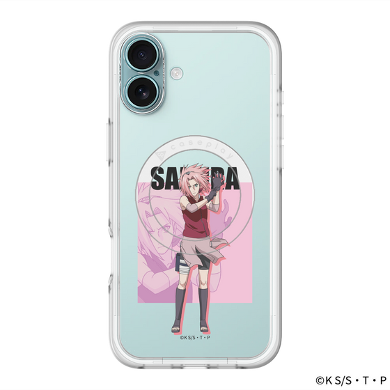 スリムプロテクションプレミアムケース with MagSafe［ NARUTO -ナルト- 疾風伝 - 春野サクラ ］