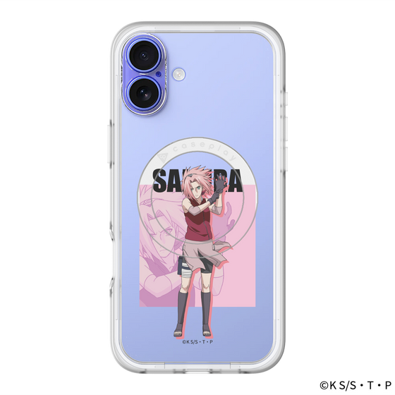 スリムプロテクションプレミアムケース with MagSafe［ NARUTO -ナルト- 疾風伝 - 春野サクラ ］