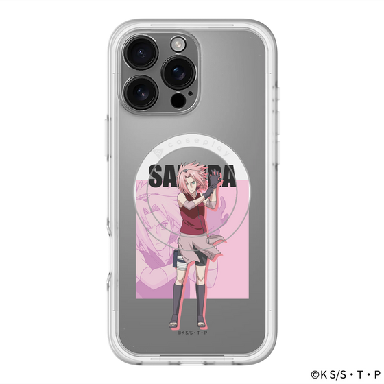スリムプロテクションプレミアムケース with MagSafe［ NARUTO -ナルト- 疾風伝 - 春野サクラ ］