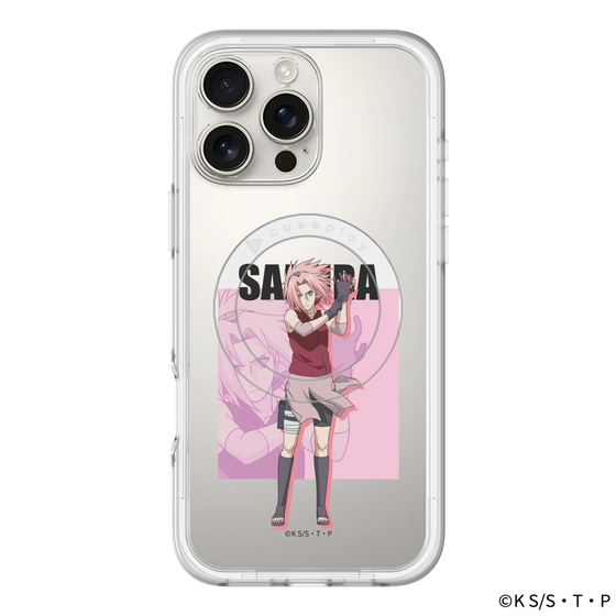 スリムプロテクションプレミアムケース with MagSafe［ NARUTO -ナルト- 疾風伝 - 春野サクラ ］