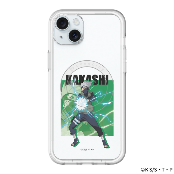 スリムプロテクションプレミアムケース with MagSafe［ NARUTO-ナルト- 疾風伝 - はたけカカシ ］