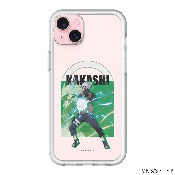 スリムプロテクションプレミアムケース with MagSafe［ NARUTO -ナルト- 疾風伝 - はたけカカシ ］