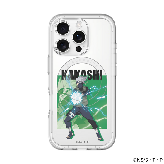 スリムプロテクションプレミアムケース with MagSafe［ NARUTO-ナルト- 疾風伝 - はたけカカシ ］